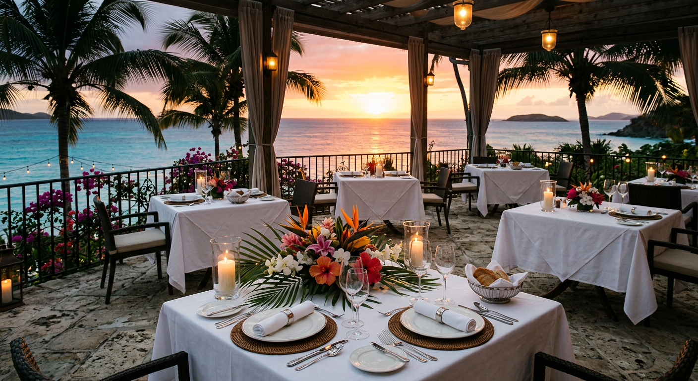 Sheer Rocks restaurant sea view